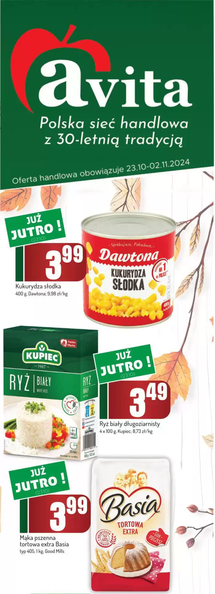 Katalog Avita w: Daleszyce | Nowe promocje do 2.11  | 24.10.2024 - 2.11.2024