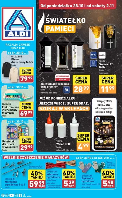 Katalog Aldi w: Przemyśl | Świetne rabaty na wybrane produkty | 25.10.2024 - 8.11.2024