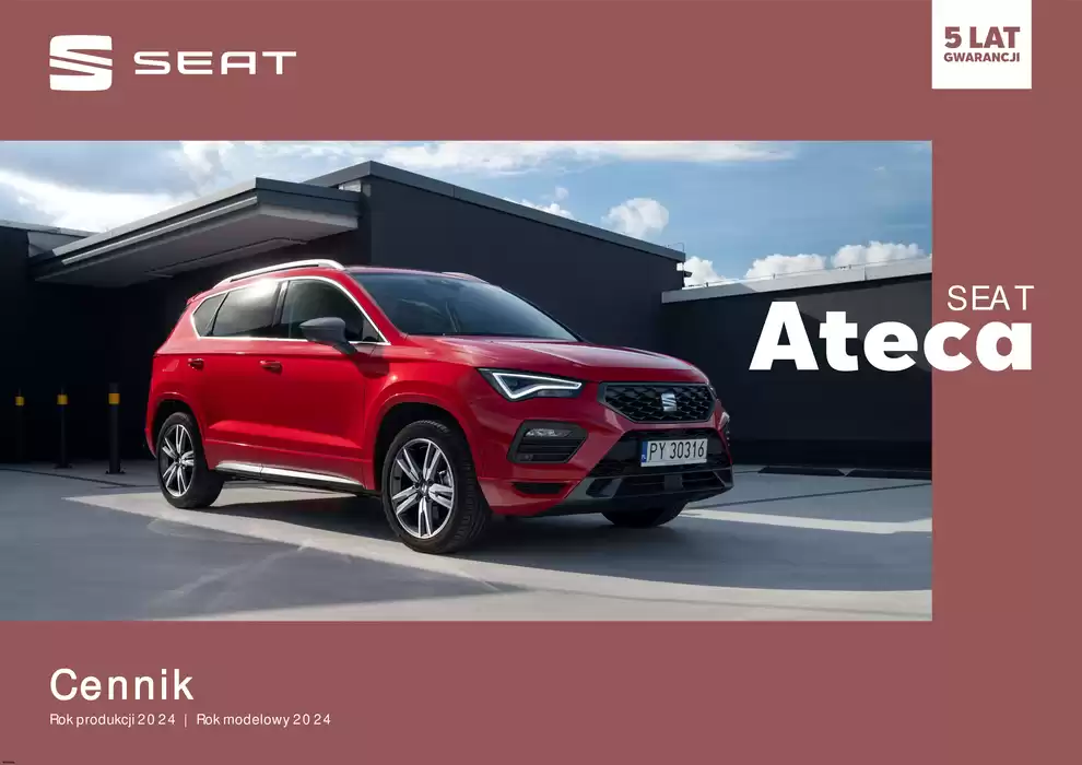 Katalog Seat | SEAT Ateca - Katalog i cennik | 26.10.2024 - 26.10.2025