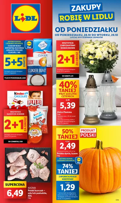 Katalog Lidl w: Zawiercie | OFERTA WAŻNA OD 28.10 DO 29.10 | 27.10.2024 - 29.10.2024