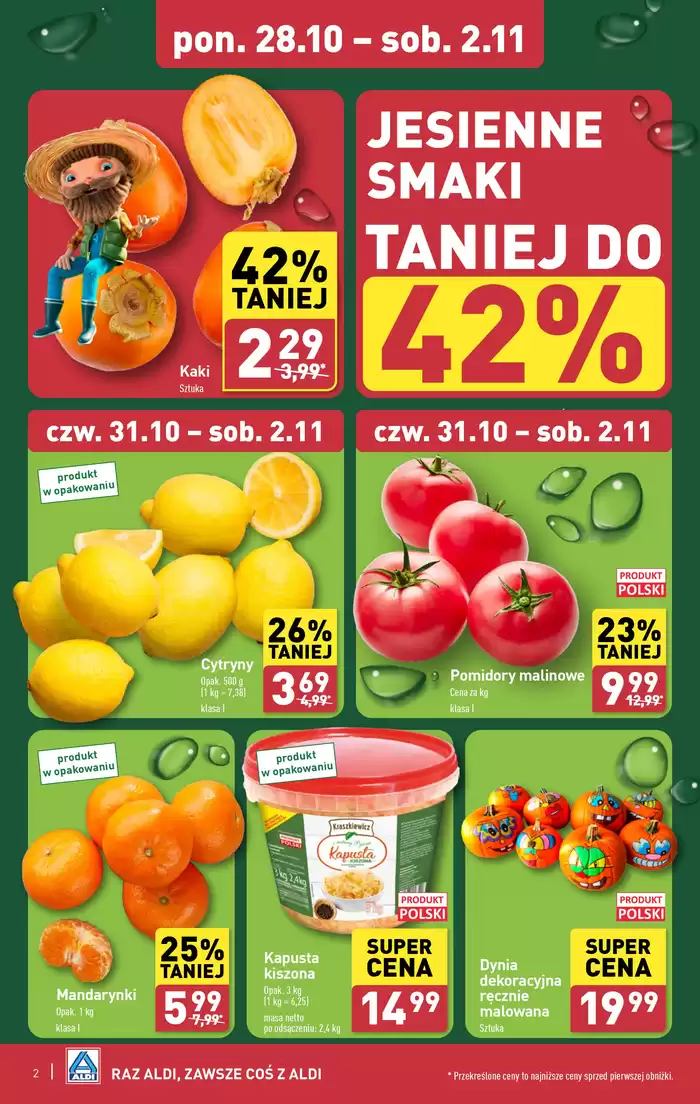 Katalog Aldi w: Gdańsk | Ekskluzywne okazje | 27.10.2024 - 10.11.2024