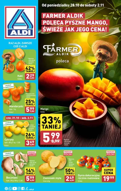 Katalog Aldi w: Śrem | Ekskluzywne okazje | 27.10.2024 - 10.11.2024