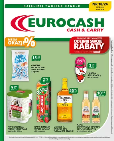 Katalog Eurocash w: Warszawa | Gazetka Cash&Carry | 28.10.2024 - 17.11.2024