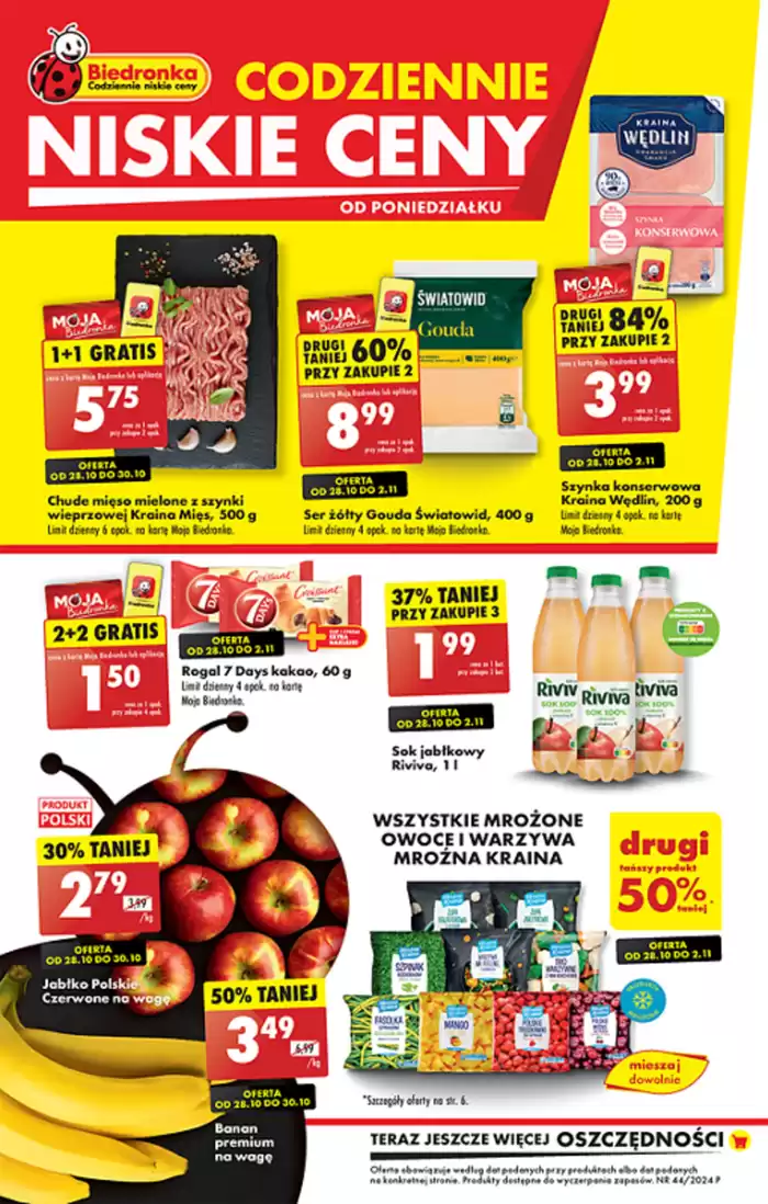 Katalog Biedronka w: Wrocław | Najlepsze oferty dla wszystkich klientów | 28.10.2024 - 11.11.2024