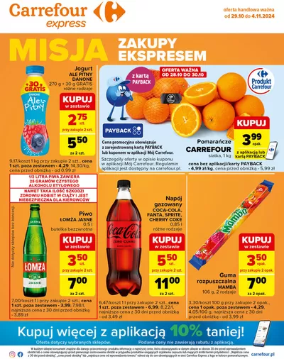 Katalog Carrefour Express w: Wrocław | Gazetka Express | 28.10.2024 - 4.11.2024