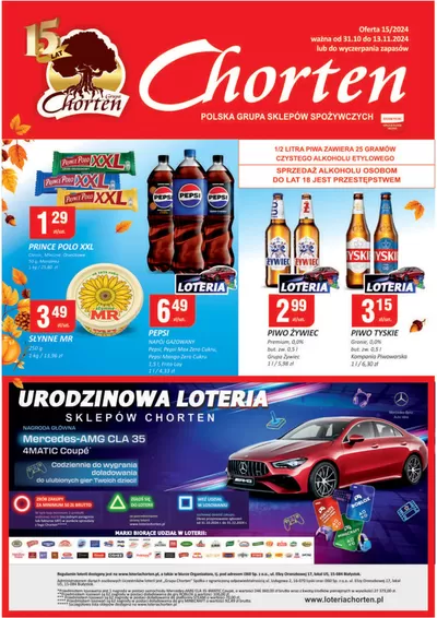 Katalog Chorten w: Toruń | Rabaty i promocje | 28.10.2024 - 11.11.2024