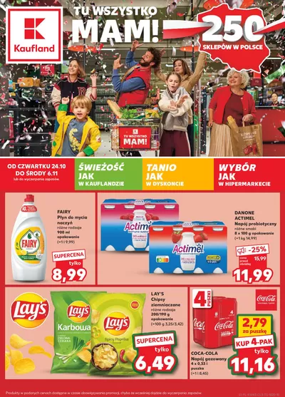 Katalog Kaufland w: Kraków | Tu wszystko mam! | 28.10.2024 - 6.11.2024