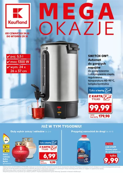 Katalog Kaufland w: Wrocław | Mega okazje  | 28.10.2024 - 29.10.2024