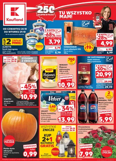 Katalog Kaufland w: Kraków | Gazetka tygodnia do 29.10  | 28.10.2024 - 29.10.2024