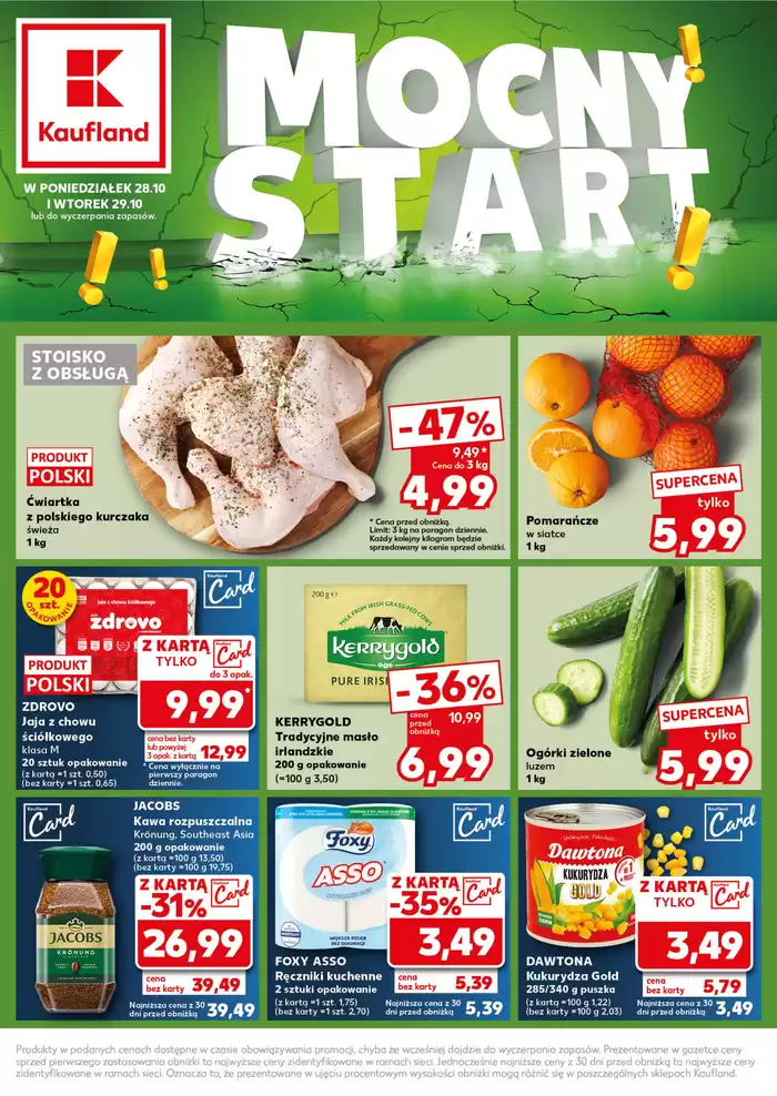 Katalog Kaufland w: Kraków | Mocny start  | 28.10.2024 - 29.10.2024