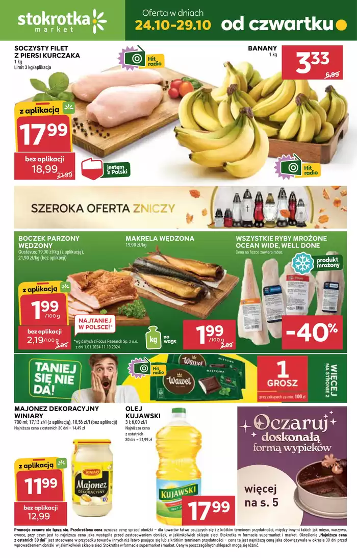 Katalog Stokrotka w: Kraków | Gazetki promocyjne do 29.10  | 28.10.2024 - 29.10.2024