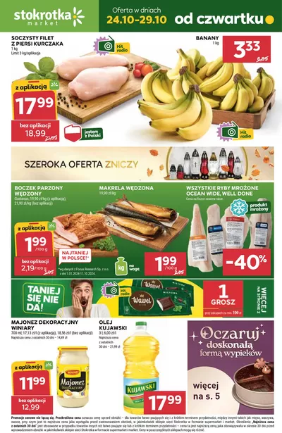 Katalog Stokrotka w: Ostróda | Gazetki promocyjne do 29.10  | 28.10.2024 - 29.10.2024