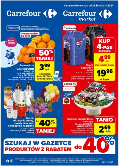 Katalog Carrefour w: Wrocław | Gazetka Carrefour, Market  | 27.10.2024 - 2.11.2024