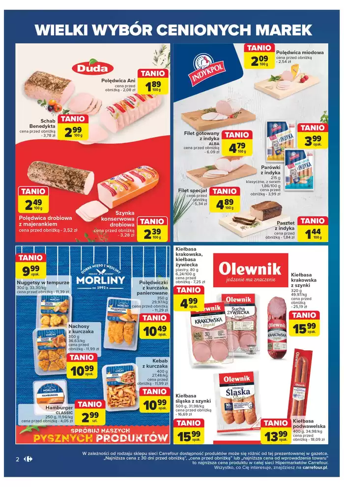 Katalog Carrefour w: Poznań | Gazetka Cenione marki | 28.10.2024 - 9.11.2024