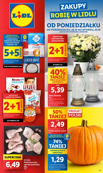 Katalog Lidl w: Kraków | OFERTA WAŻNA OD 28.10 DO 29.10 | 27.10.2024 - 29.10.2024