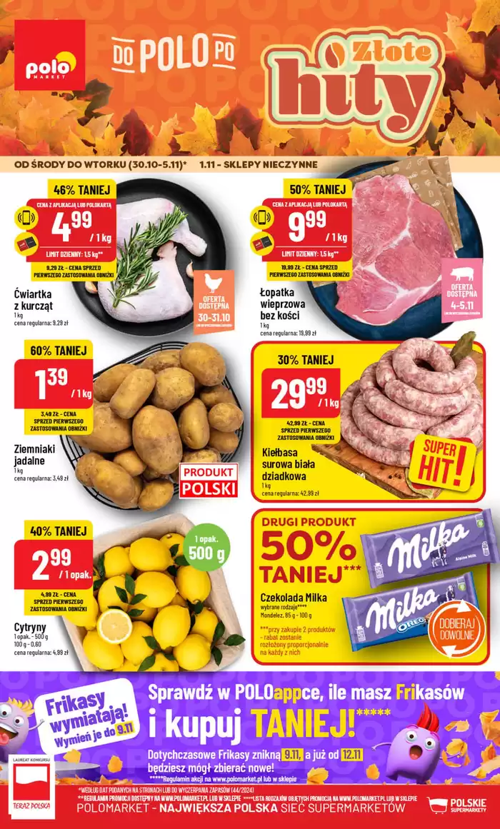 Katalog Polomarket w: Czernikowo | Polomarket gazetka | 29.10.2024 - 12.11.2024