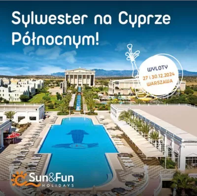 Katalog Sun & Fun | Sylwester na Cyprze Północnym! | 30.10.2024 - 22.12.2024