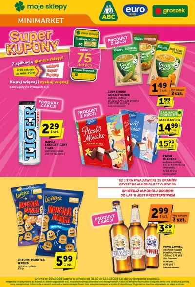 Katalog abc w: Kamesznica | abc Gazetka Minimarket | 31.10.2024 - 12.11.2024