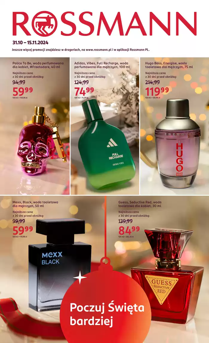 Katalog Rossmann w: Drobin | Rossmann gazetka | 31.10.2024 - 14.11.2024