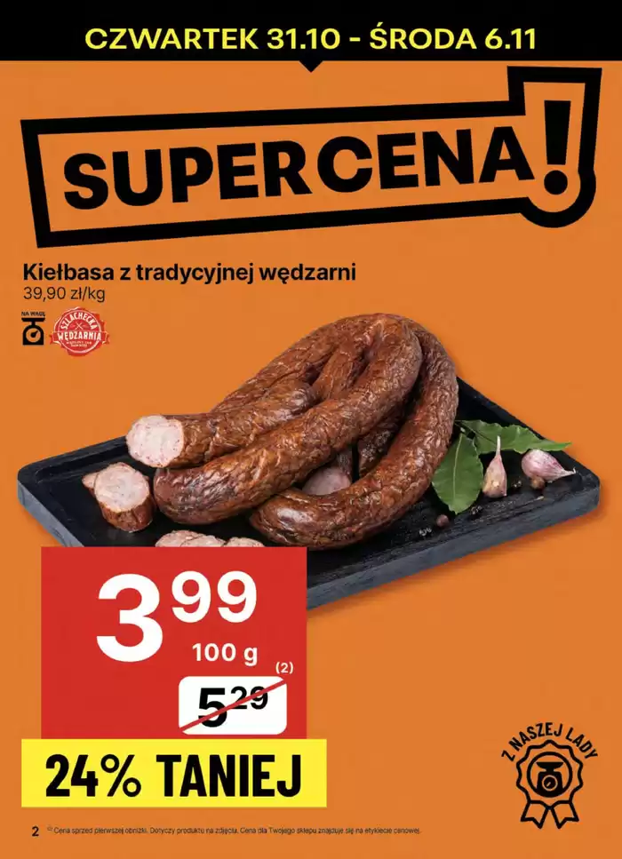 Katalog Delikatesy Centrum w: Warszawa | Najlepsze oferty i rabaty | 31.10.2024 - 6.11.2024