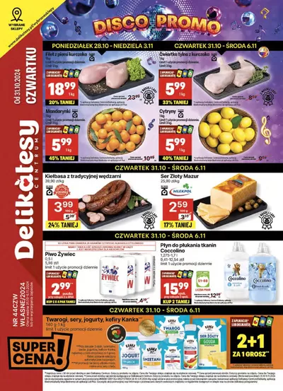 Katalog Delikatesy Centrum w: Radgoszcz | Najlepsze oferty i rabaty | 31.10.2024 - 6.11.2024