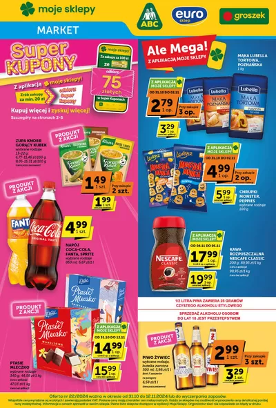 Promocje Supermarkety w Kamesznica | Świetne rabaty na wybrane produkty de Euro Sklep | 31.10.2024 - 14.11.2024