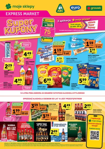 Promocje Supermarkety w Kamesznica | Nasze najlepsze okazje de Groszek | 31.10.2024 - 14.11.2024