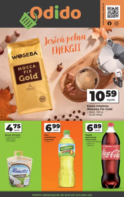 Promocje Supermarkety w Kobiernice | Najlepsze oferty dla wszystkich łowców okazji de Odido | 10.11.2024 - 12.11.2024