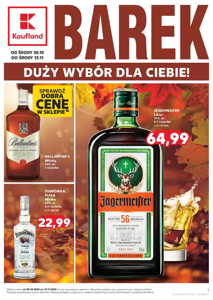 Katalog Kaufland w: Gdańsk | Kaufland bar do 13.11  | 31.10.2024 - 13.11.2024