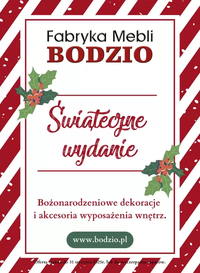 Promocje Dom i meble w Konin | Rabaty i promocje de Bodzio | 1.11.2024 - 15.11.2024