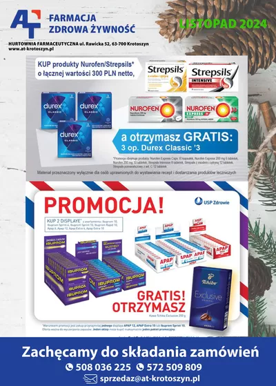 Katalog AT w: Chrzanów | Farmacja / zdrowa żywność ważna do 30 listopada | 1.11.2024 - 30.11.2024