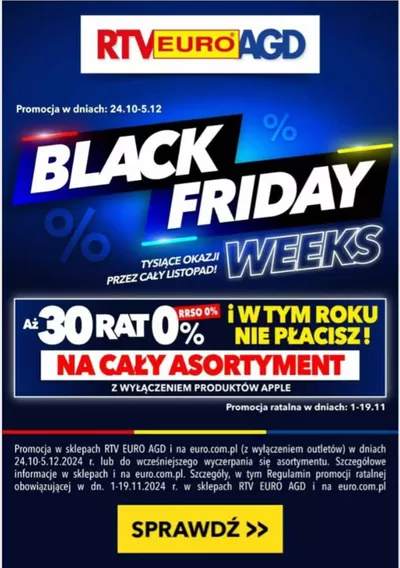 Katalog RTV EURO AGD w: Środa Wielkopolska | Black friday weeks | 1.11.2024 - 5.12.2024