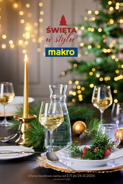 Katalog Makro w: Kraków | Święta w stylu MAKRO | 2.11.2024 - 24.12.2024