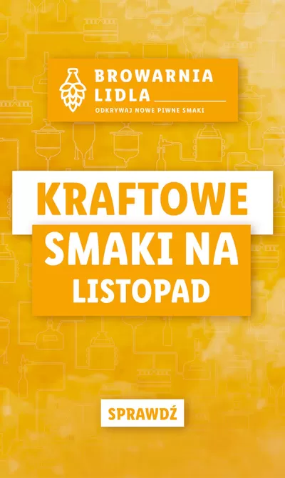 Katalog Lidl | KRAFTOWE SMAKI NA LISTOPAD | 3.11.2024 - 30.11.2024