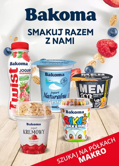 Katalog Makro w: Kraków | Ulotka Bakoma | 4.11.2024 - 31.12.2024