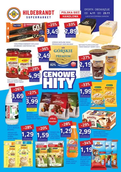 Katalog Hildebrandt w: Brodnica | Cenowe hity do 23.11  | 4.11.2024 - 23.11.2024