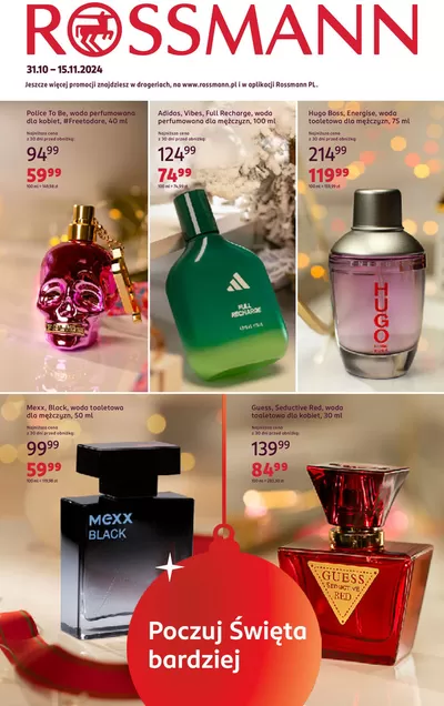 Promocje Perfumy i kosmetyki w Gorzów Wielkopolski | Rossmann gazetka de Rossmann | 5.11.2024 - 19.11.2024