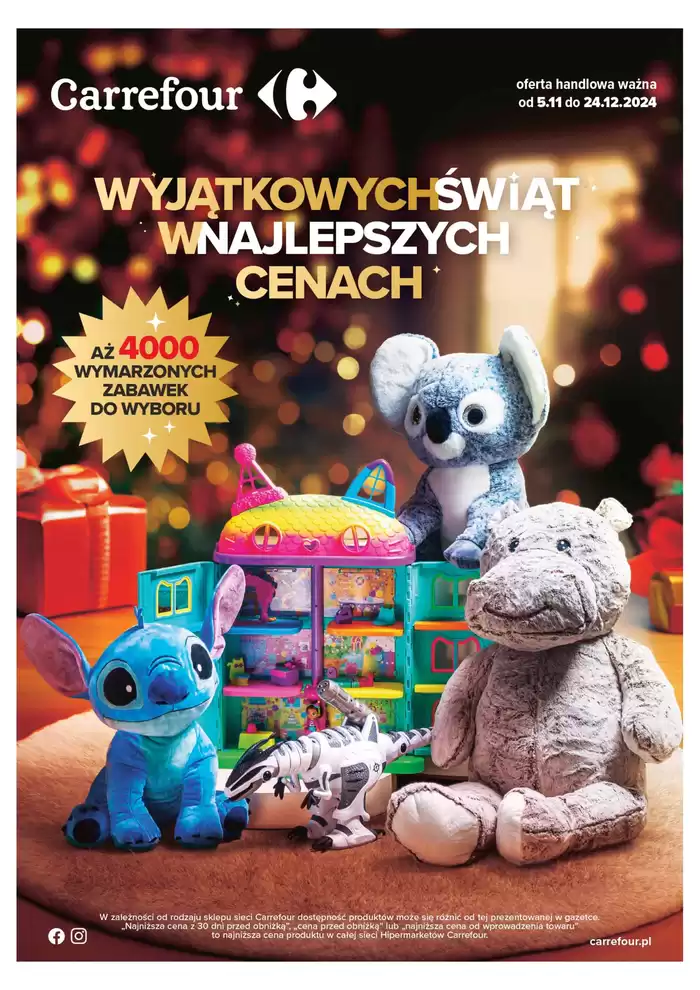 Katalog Carrefour w: Kraków | Gazetka Zabawki  | 4.11.2024 - 23.12.2024