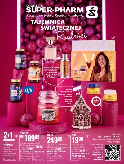 Promocje Perfumy i kosmetyki | Szeroki wybór ofert de Super Pharm | 5.11.2024 - 1.12.2024