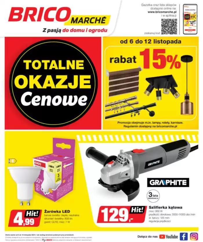 Katalog Bricomarche w: Wąbrzeźno | Nasze najlepsze oferty dla Ciebie | 6.11.2024 - 16.11.2024