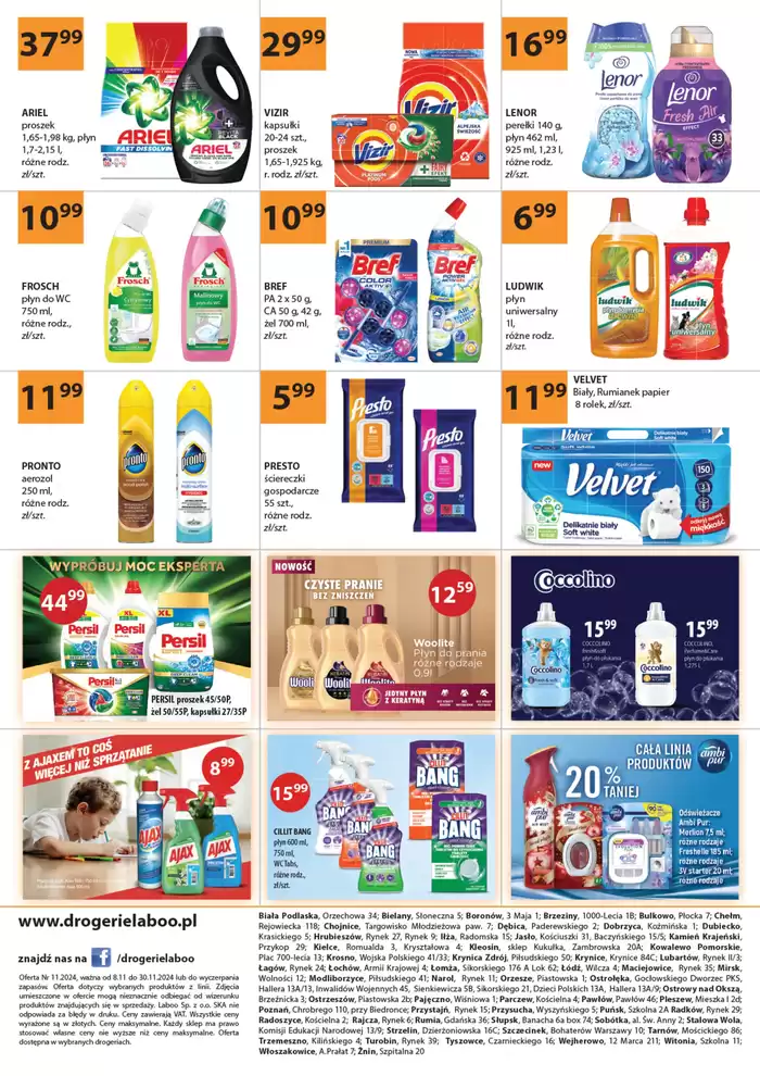 Katalog Drogerie Laboo w: Bierutów | Ekskluzywne okazje | 8.11.2024 - 30.11.2024