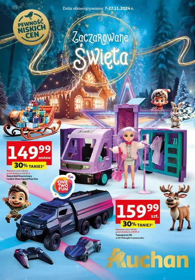 Katalog Auchan w: Gdańsk | Katalog Zabawki Zaczarowane Święta Hipermarket Auchan | 7.11.2024 - 27.11.2024