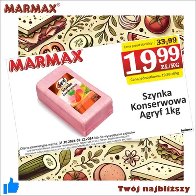 Katalog Marmax w: Zgierz | Oferta promocyjna ważna do 2.12  | 6.11.2024 - 2.12.2024