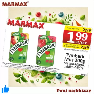 Katalog Marmax w: Zgierz | Dziś w super cenie polecamy | 6.11.2024 - 2.12.2024