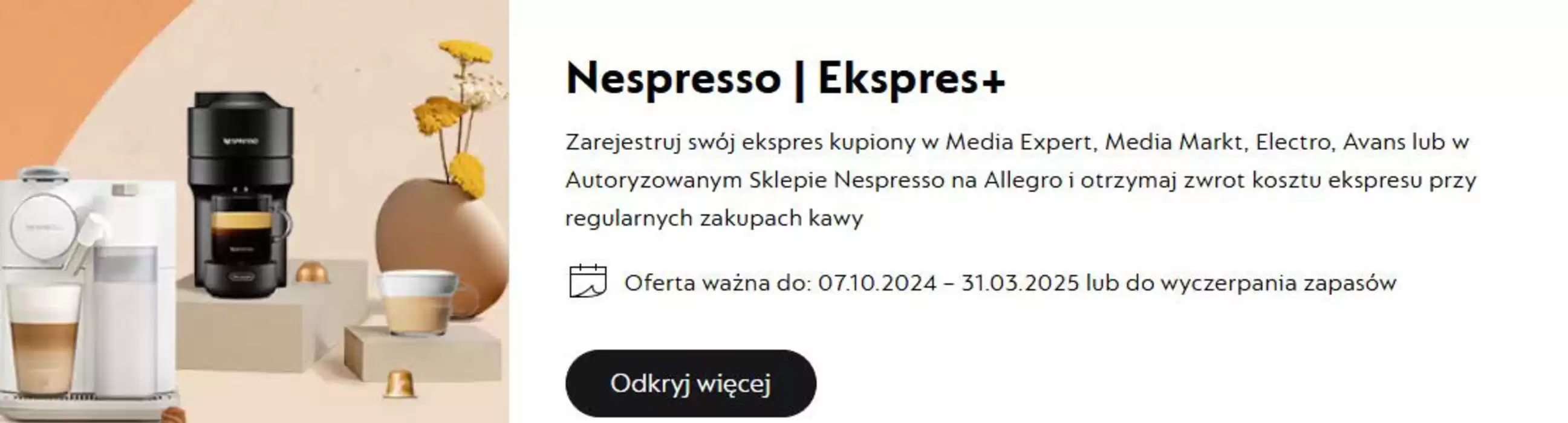 Katalog Nespresso w: Katowice | Oferta ważna do 31.03.2025 | 6.11.2024 - 31.03.2025