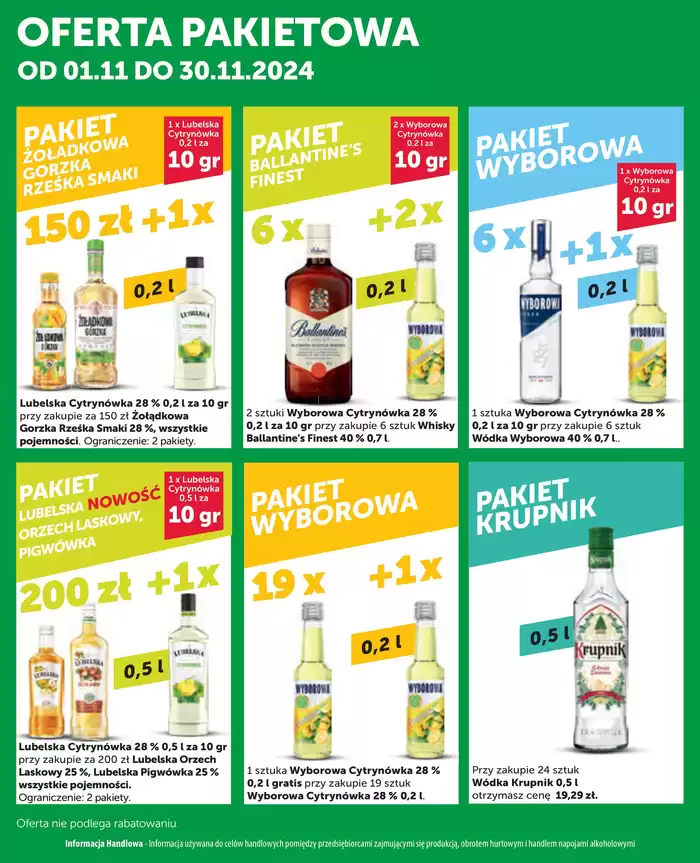 Katalog Eurocash w: Piekary Śląskie | Oferta pakietowa | 1.11.2022 - 30.11.2024