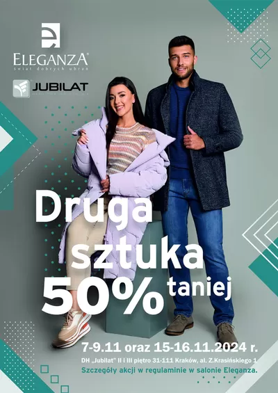 Katalog Jubilat w: Kraków | Promocja w Salonie ELEGANZA! | 7.11.2024 - 21.11.2024