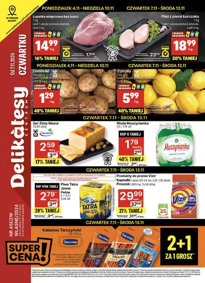 Katalog Delikatesy Centrum w: Wieliczka | Oferty dla łowców okazji | 7.11.2024 - 13.11.2024