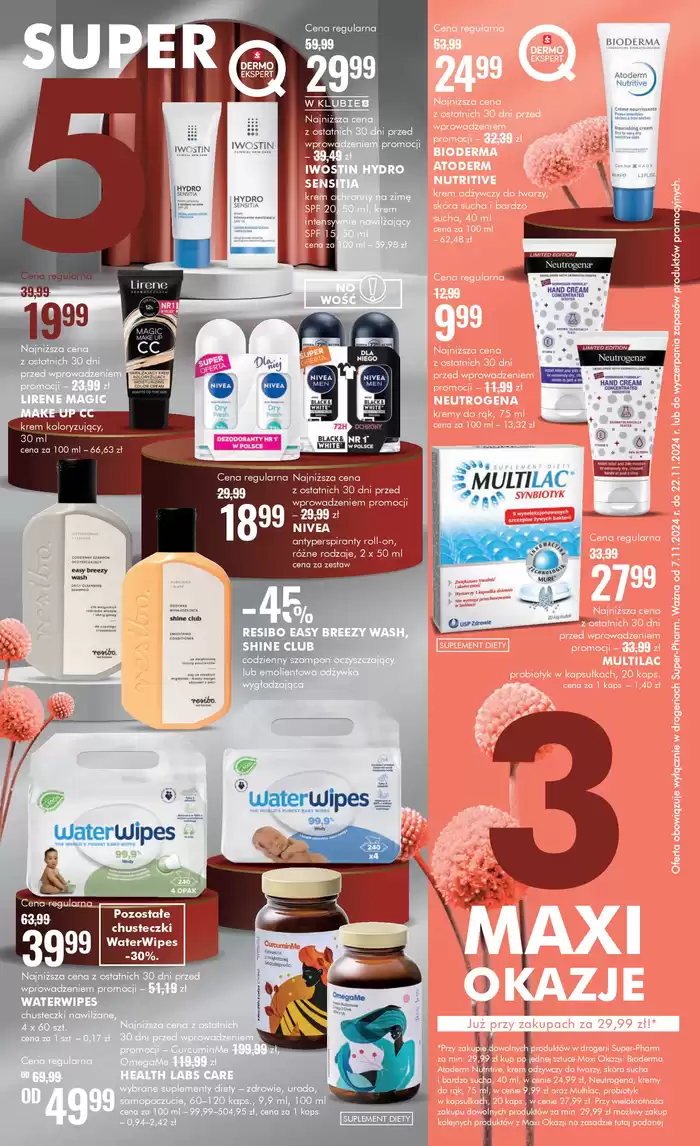 Katalog Super Pharm | Aktualne okazje i oferty | 7.11.2024 - 22.11.2024