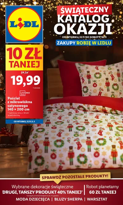 Katalog Lidl w: Koszalin | OFERTA WAŻNA OD 12.11 | 4.11.2024 - 16.11.2024